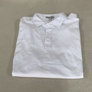 EUC mens long sleeve peter Millar polo shirt